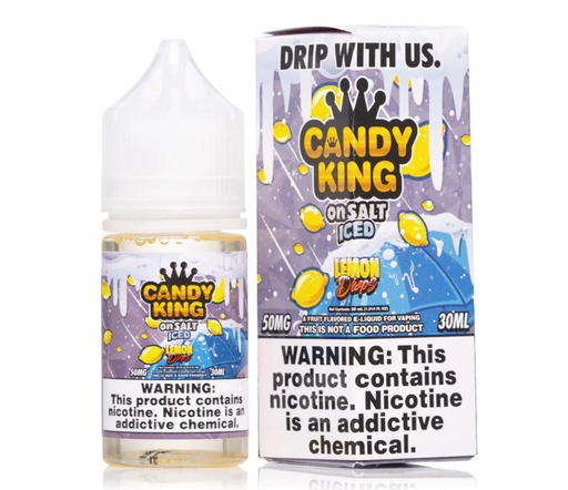 Candy King on Salt Iced - Lemon Drops - 50mg/30ml