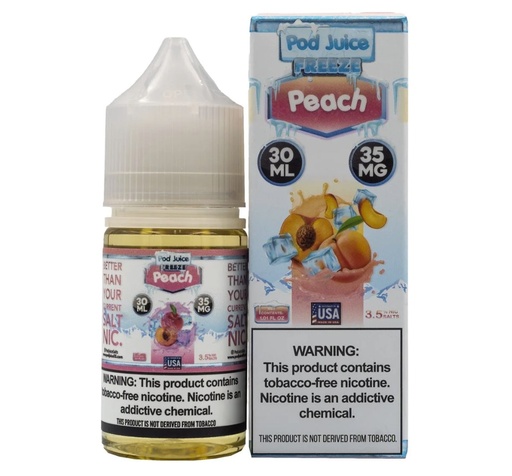 Pod Juice - Freeze - Peach - 35mg/30ml