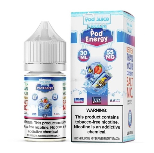 Pod Juice - Freeze - Pod Energy - 55mg/30ml