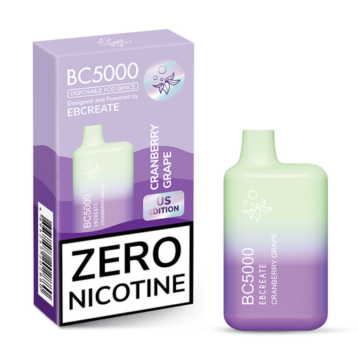 EB Create - BC5000 - Zero Nicotine - Cranberry Grape