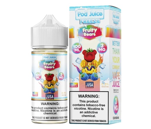 Pod Juice - Freeze - Fruity Bears - 6mg/100ml