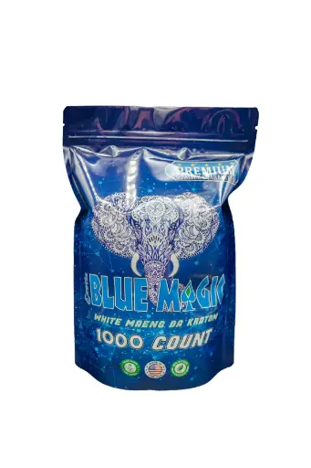 Blue Magic Kratom - White Thai - 1000 Count 