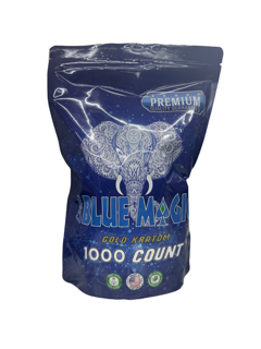 Blue Magic Kratom - Gold - 1000 Count 