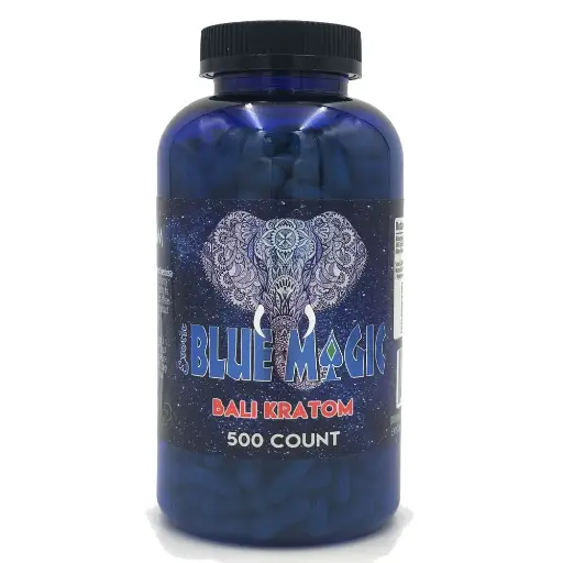 Blue Magic Kratom - Bali - 500 Count