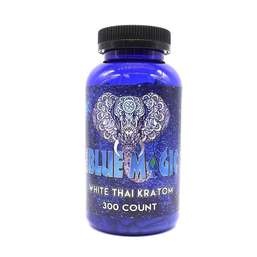 Blue Magic Kratom - White Thai - 500 Count