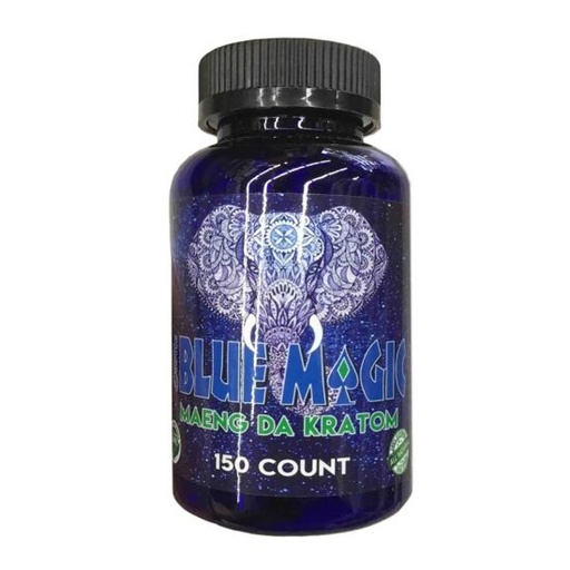 Blue Magic Kratom - Maeng Da - 150 Count