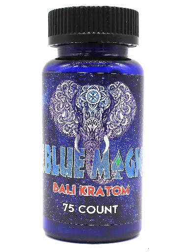 Blue Magic Kratom - Bali - 75 Count