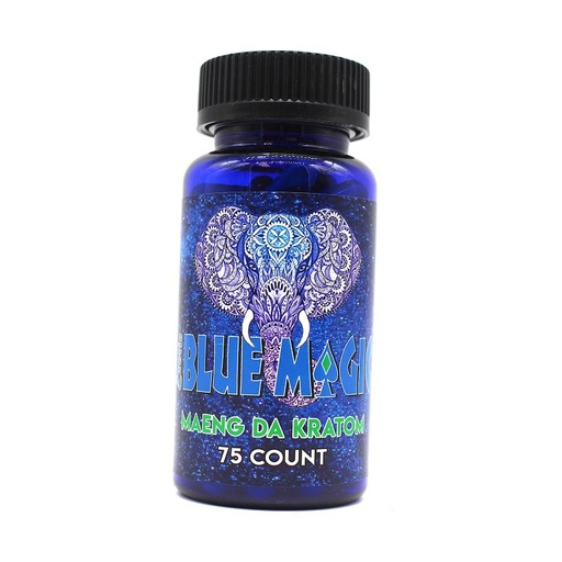 Blue Magic Kratom - Maeng Da - 75 Count