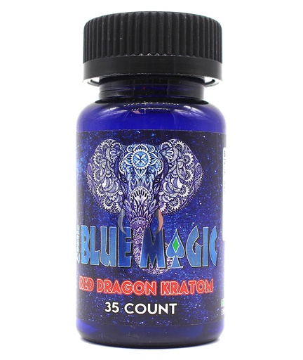 Blue Magic Kratom - Red Dragon - 35 Count