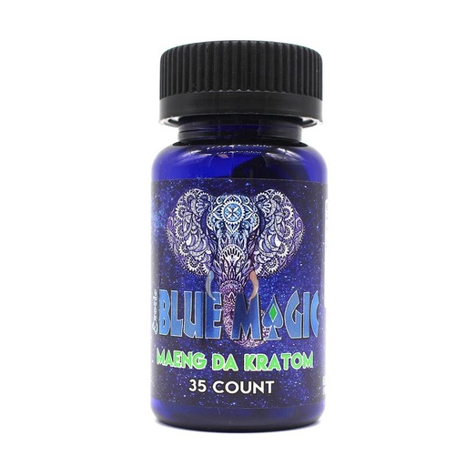 Blue Magic Kratom - Maeng Da - 35 Count