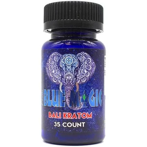 Blue Magic Kratom - Red Vein - 35 Count