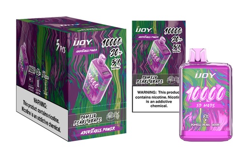 IJoy Bar - SD10000 - 5% - Pomelo Pearl Grape  