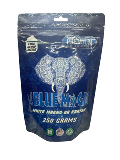 Blue Magic - Kratom Powder - White Maeng - 250 Grams