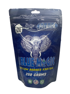 Blue Magic - Kratom Powder - Yellow Borneo - 250 Grams