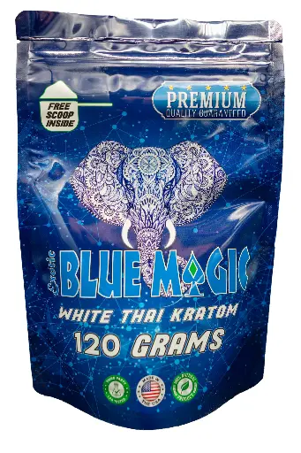 Blue Magic - Kratom Powder - White Maeng Da - 150 Grams