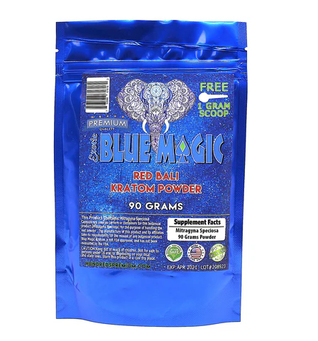 Blue Magic - Kratom Powder - Bali - 90 Grams