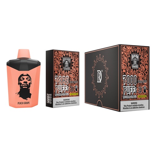 Death Row Vapes - 7000 Puffs - Peach Grape 