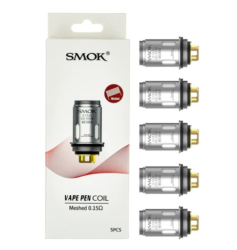 SMOK - Vape Pen Coil - Meshed - 0.15Ω
 - 5PCS 