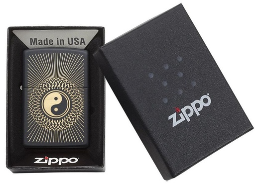 Zippo Lighter - Ying Yang 2 