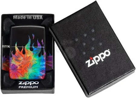 Zippo Lighter - Leaf Design 