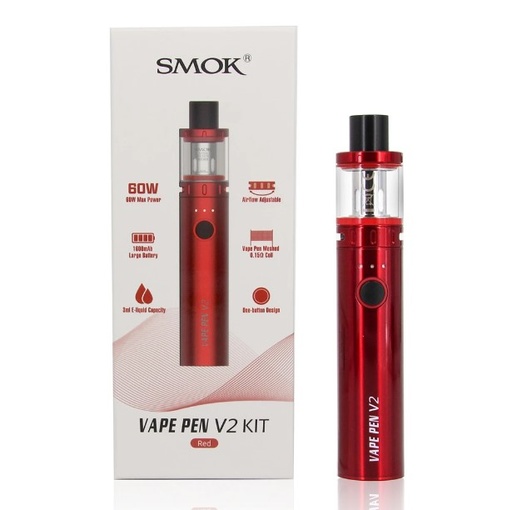 SMOK - Vape Pen - V2 Kit - Red 