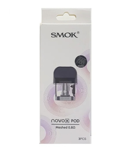 SMOK - Novo X Clear Pod - Meshed - 0.8Ω - 3PCS