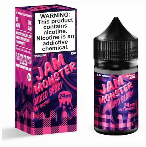 Jam Monster - Mixed Berry - 48mg/30ml