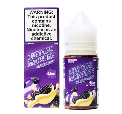 Custard Monster - Blackberry - 48mg/30ml