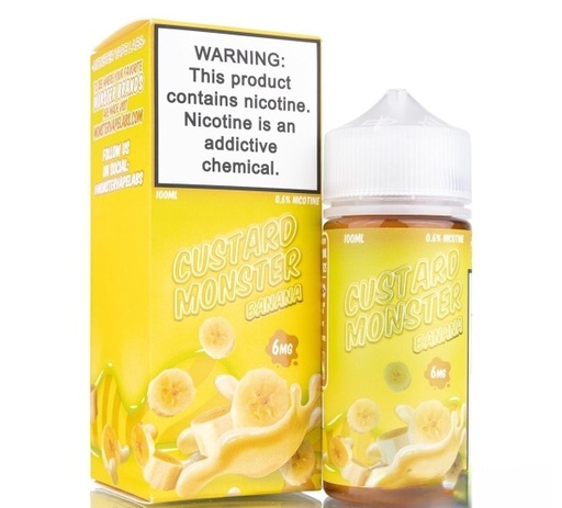 Custard Monster - Banana - 6mg/100ml