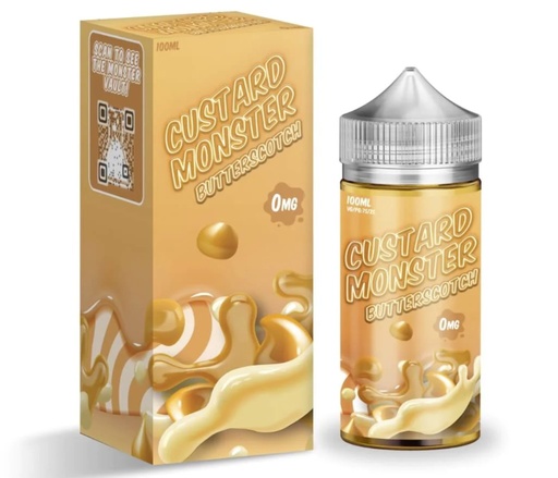 Custard Monster - Butterscotch - 0mg/100ml