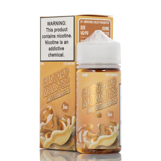 Custard Monster - Butterscotch - 3mg/100ml