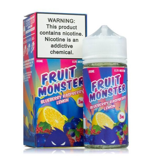 Fruit Monster - Blueberry Raspberry Lemon - 3mg/100ml