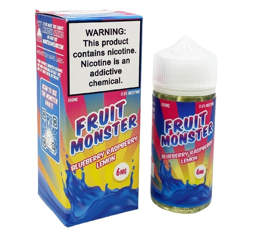 Fruit Monster - Blueberry Raspberry Lemon - 6mg/100ml