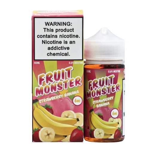 Fruit Monster - Strawberry Banana - 6mg/100ml