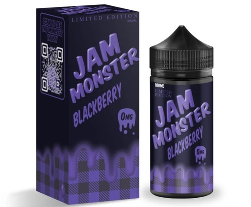 Jam Monster - Blackberry - 0mg/100ml