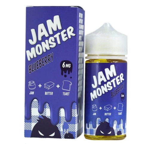 Jam Monster - Blueberry - 6mg/100ml