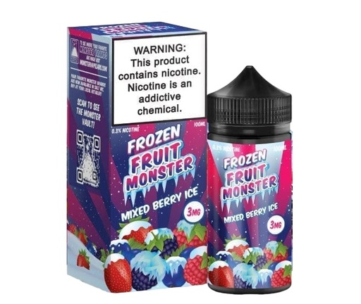 Frozen Fruit Monster - Mixed Berry Ice - 3mg/100ml