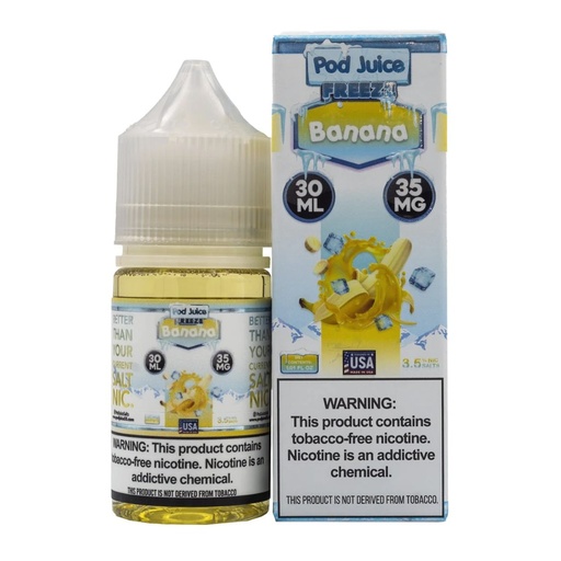 Pod Juice - Freeze - Banana - 35mg/30ml