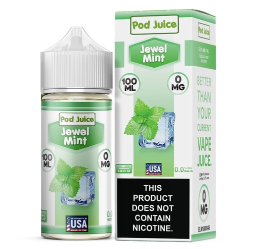 Pod Juice - Jewel Mint - 0mg/100ml