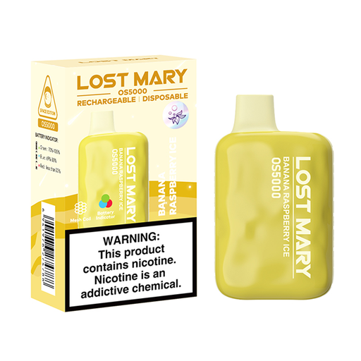 Lost Mary - OS5000 - Banana Raspberry Ice 