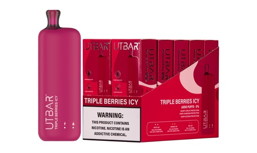 UT Bar - Triple Berries Icy - 6000 Puffs - 5%