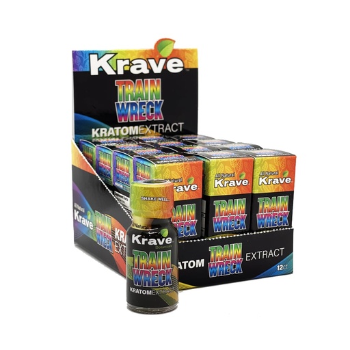 Krave - Train Wreck  - Kratom Extract 