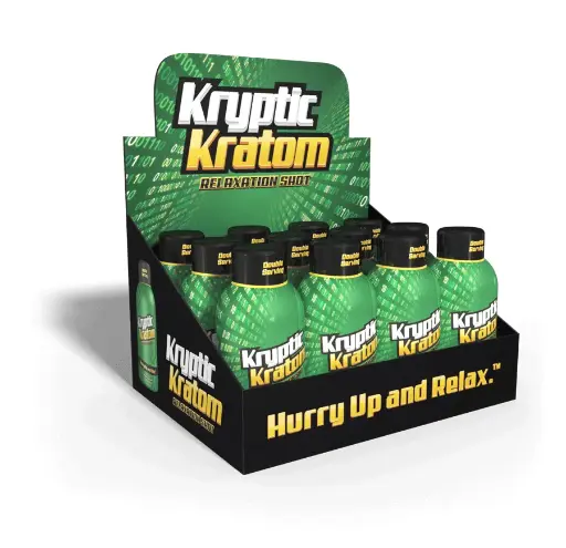 Kryptic Kratom - Relaxtion Shot - 2oz - 12ct