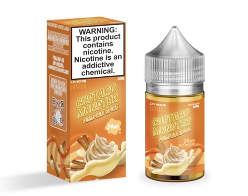 Custard Monster - Pumpkin Spice - 24mg/30ml 