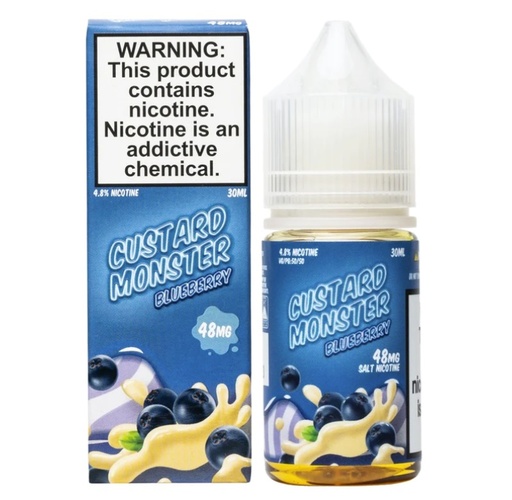 Custard Monster - Blueberry - 48mg/30ml