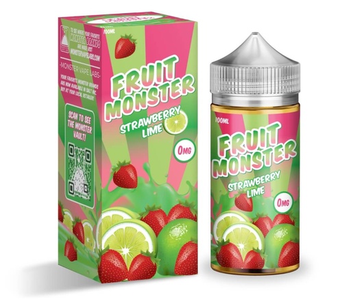 Fruit Monster - Strawberry Lime - 0mg/100ml