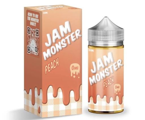 Jam Monster - Peach - 0mg/100ml