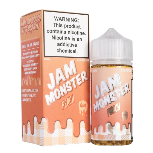 Jam Monster - Peach - 6mg/100ml