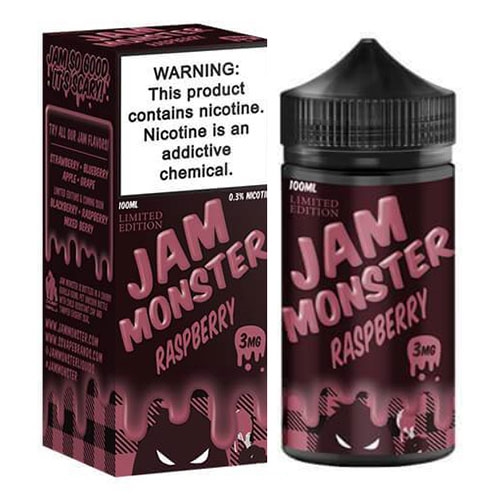 Jam Monster - Raspberry - 3mg/100ml