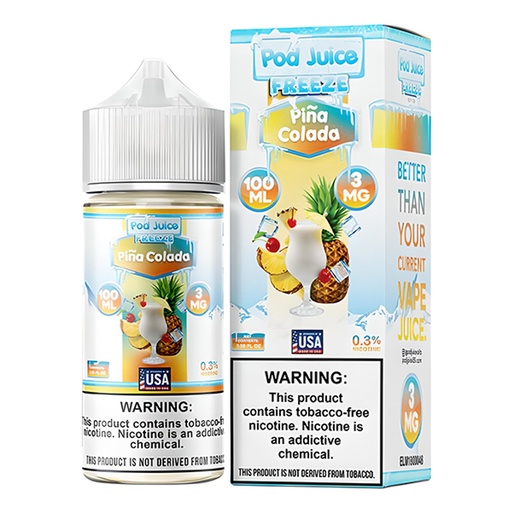 Pod Juice - Freeze - Pina Colada - 3mg/100ml